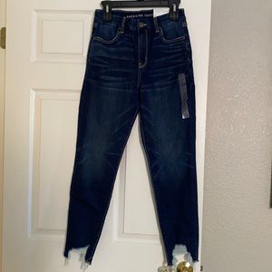 American eagle curvy hi rise jegging crop